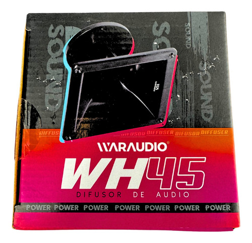 Par Corneta Para Driver Waraudio Wh45 90x90°