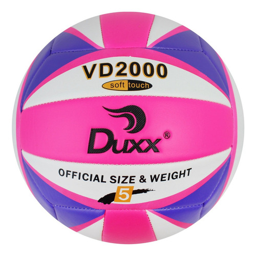Balón Duxx Voleibol Vd2000 #5 Playa Color Rosa