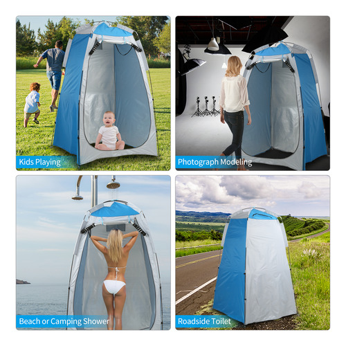 Carpa Portátil De Privacidad Para Acampar, Playa, Ducha Y