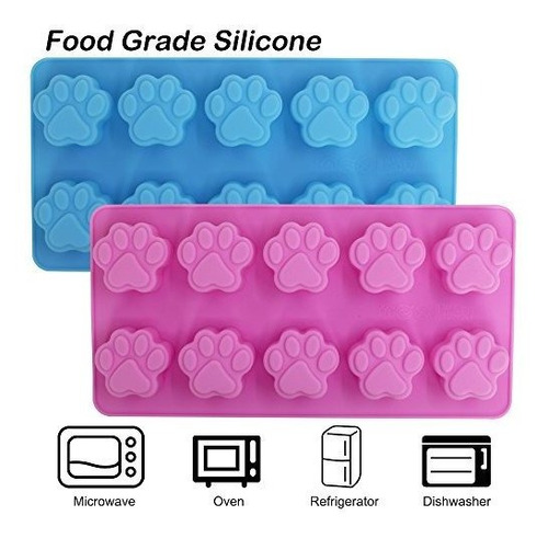 Dakuan Molde De Silicona Para Huellas De Huellas De Alimento