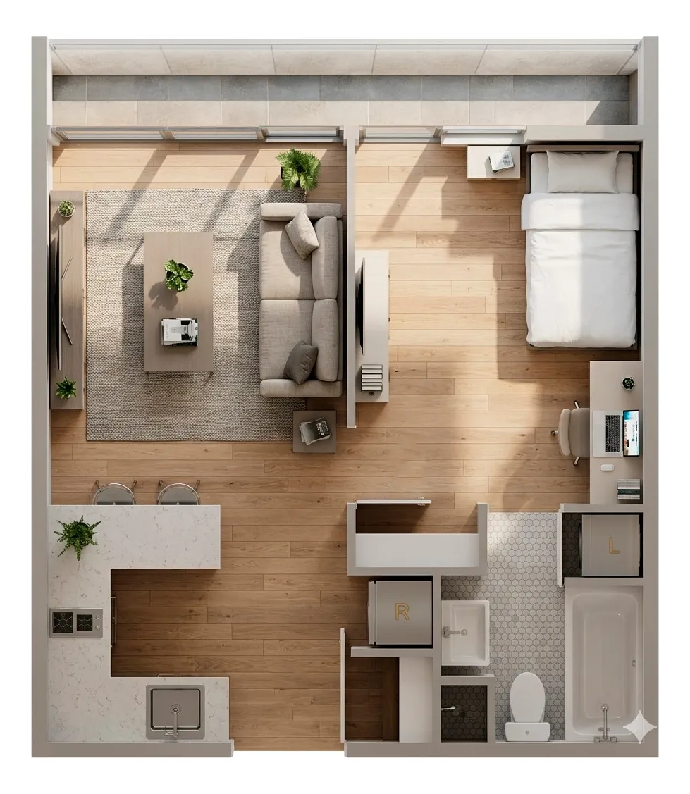 Imagen 5 de 14 de Agradable Departamento En Excelente Ubicación