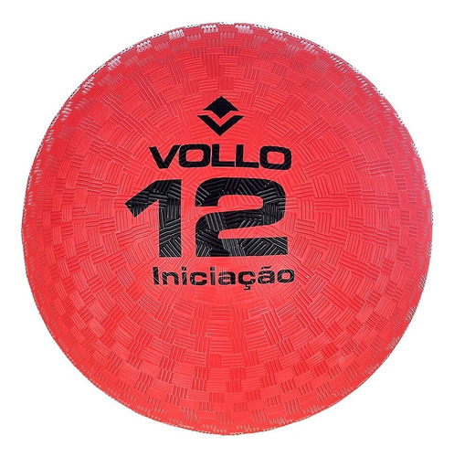 Bola De Iniciação Vollo T12 Cor Vermelho