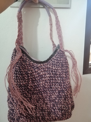 Bolso Playero Hecho A Mano  Cuesta Blanca