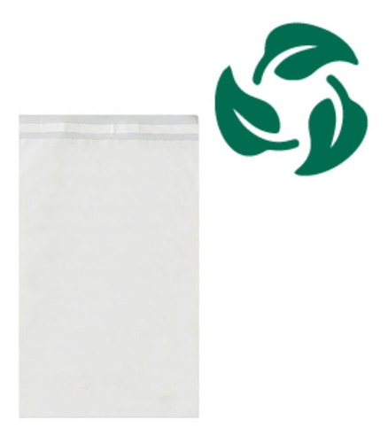 Imagen 2 de 10 de Bolsa Biodegradable Ecommerce Lisa X 50 C/adh 20x32 Sobre N1