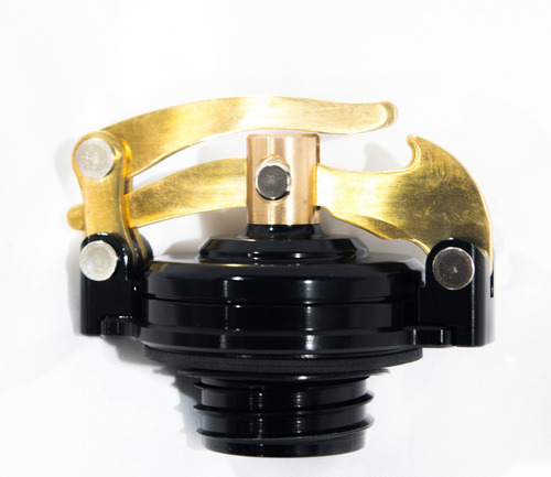 Imagen 3 de 6 de Tapon De Gasolina Retro Con Seguro Para Harley Davidson