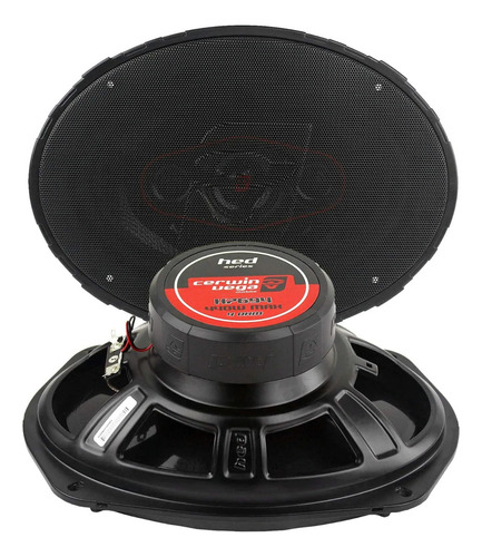 Bocinas 6x9 Cerwin Vega De 4vias 400watts Potencia Y Calidad Color Negro