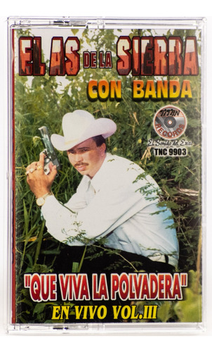 Cassette Original De El As De La Sierra La Polvadera Banda
