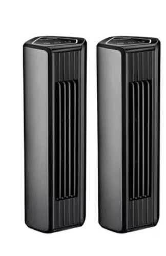 Imagen 2 de 2 de Ventilador Abanico Personal Escritorio De Torre Pack De 2
