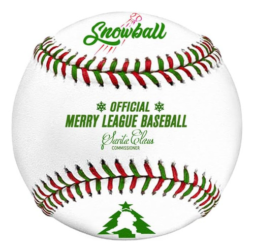 Rudolph Béisbol Navideño Oficial De The Merry Leagues. Calce