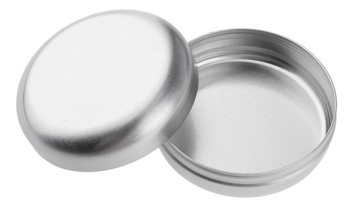 5 Paquete De 100 Ml De Aluminio Vacío Caja De Metal De Lata