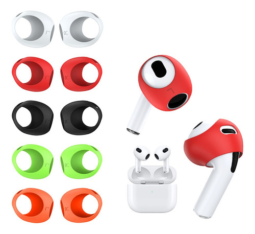 Funda Antideslizante Compatible Para AirPods 3 De 5 Colores 