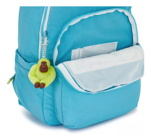 Mochila Kipling Seoul Seoul Color Fresh Aqua Diseño Liso 27l
