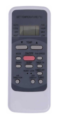 Imagen 2 de 3 de Control Remoto Aire Acondicionado Panavox - Midea - James