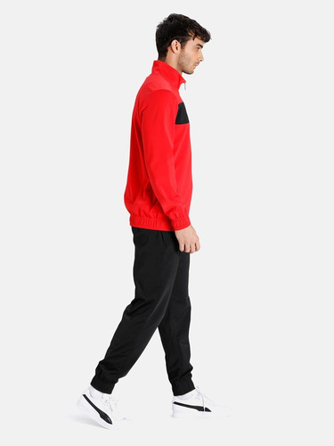 Conjunto Deportivo Rojo Puma Para Hombre Chamarra Y Pants