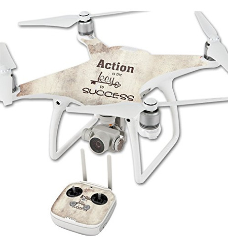 Pegatina Dji Phantom 4 - Éxito As Mightyskins_180823001115ve