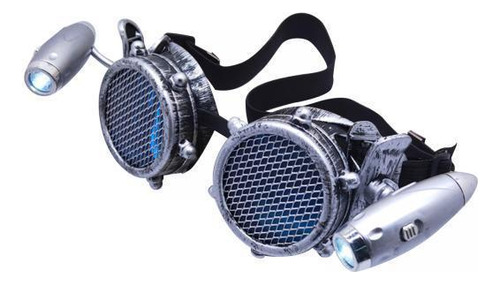 4 Culos Estilo Steampunk Estilo Vintage 18x6cm Prata