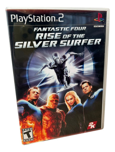 Fantastic Four Rise Of The Silver Surfer Capa+pôster Ps2