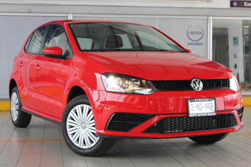 Imagen 1 de 10 de Volkswagen Polo Starline 2021 Rojo
