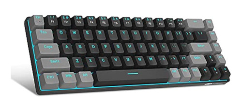 Teclado Portátil 60% Mecánico Para Juegos, Magegee Mk-box Te