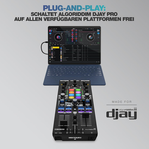 Reloop Mixtour Pro High-quality, Ultra-portable, All-in-o...