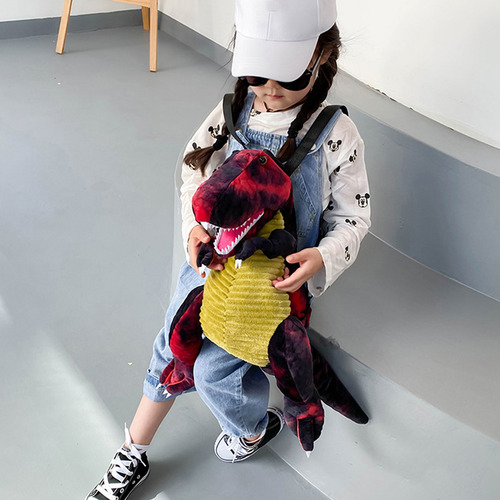 Unicorn Dragon Cartoon Backpack For Blue Color