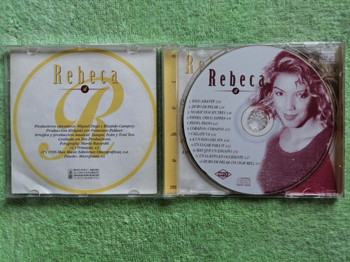 Eam Cd Rebeca Duro De Pelar 1996 Album Debut + Remix Nu Ngr