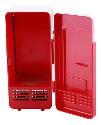 Mini Heladera Usb Con Heladera De Coche Led