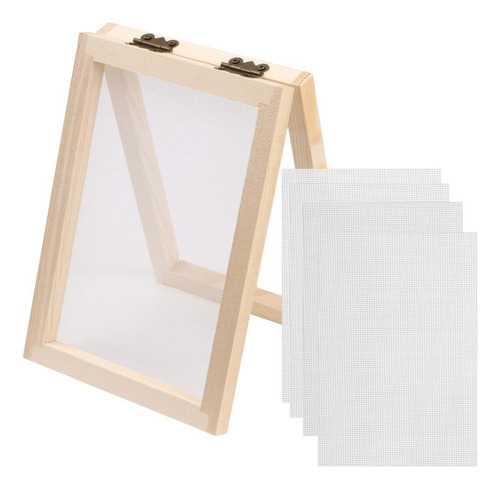 Kit De Marco De Molde Para Hacer Papel De Madera, Molde Dúpl