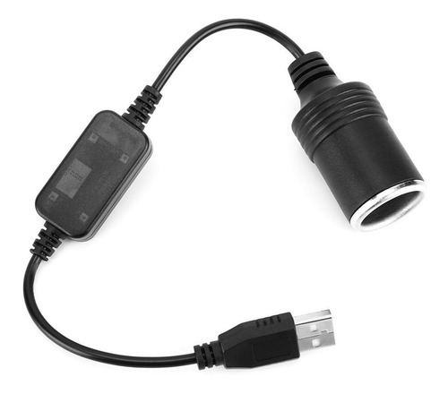 Interfaz Usb Cable Alimentación Enchufe Encendedor Coche 12v