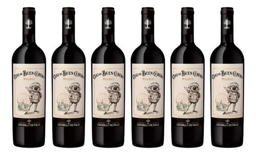 Vino Tinto Ojo De Buen Cubero Malbec 6x750 Ml -
