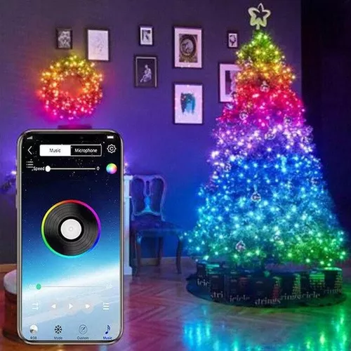 Guirnalda De Luces Led De 200 Led Para Decoración De Árbol D | Cuotas sin  interés