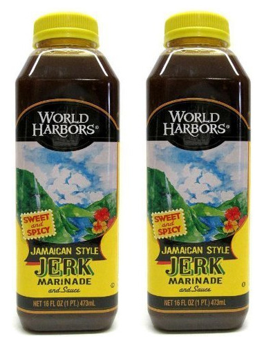 World Harbors, Sweet & Spicy, Jamaican Jerk Sauce & Marinade