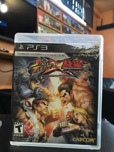 Jogo Street Fighter Vs Tekken Ps3