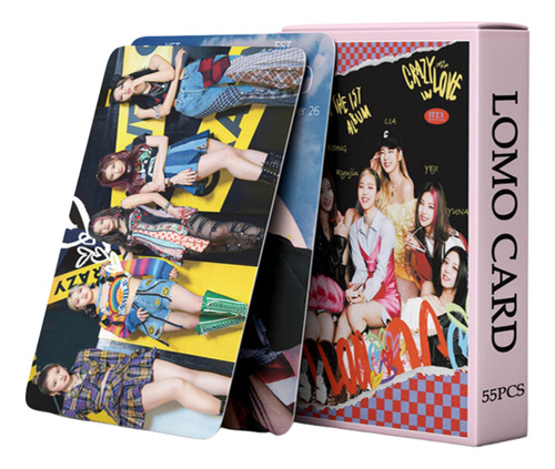 55 Photocards Itzy - Crazy In Love