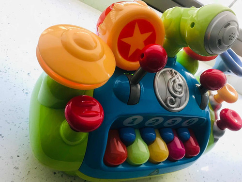 Imagen 3 de 5 de Piano Interactivo Con Microfono Y Musica Para Niños