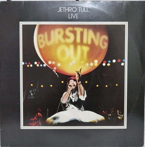 Jethro Tull  Live - Bursting Out Lp Doble Brasil 1979