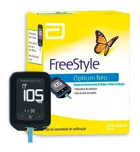 Medidor de glucosa Freestyle Optium Neo