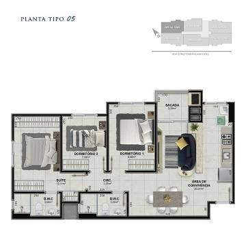 Imagem 12 de 15 de Apartamento - Prospera - Ref: 25 - V-25