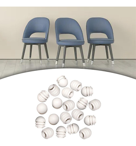 20 Piezas Insertos De Tubo Redondo Tapones De 19mm X 20mm