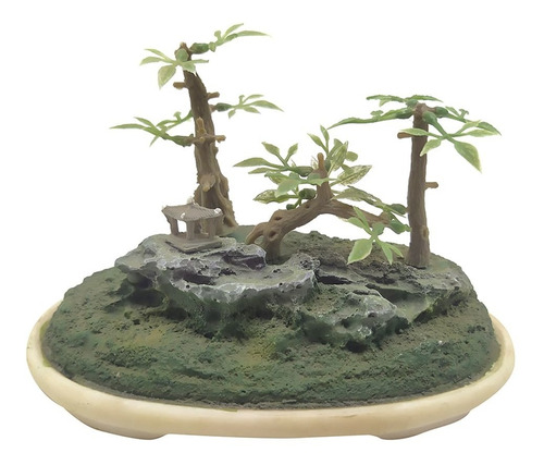 Enfeite De Resina Soma Bonsai Pequeno Para Decoração