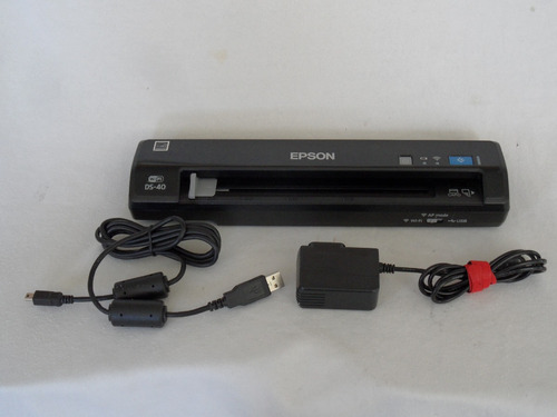 Escaner Epson Ds-40 Workforce Wi-fi -no Tapa Baterias-