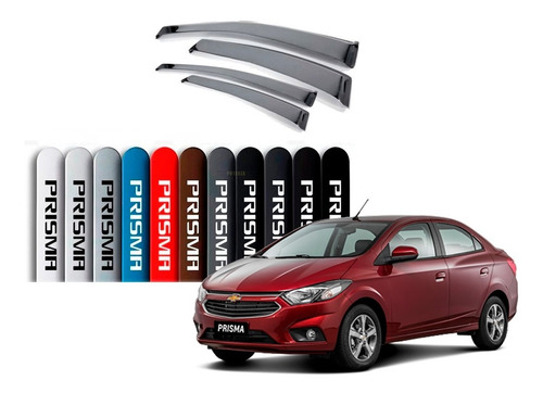 Imagem 1 de 3 de Kit Friso Pintado Novo Prisma 2013 2020 + Calha De Chuva