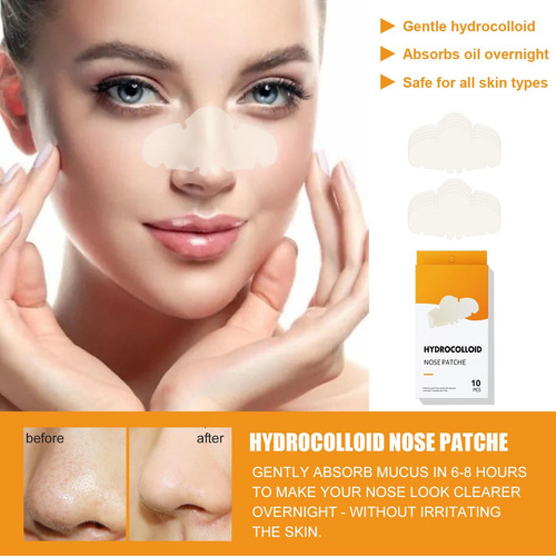 Hidrocoloide C Para Poros Nasales Y Espinillas Para Absorber