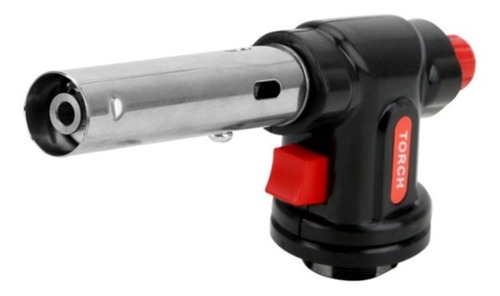 Imagen 3 de 7 de Soplete Flameador Encendedor Impermeable + Gas Butano Cocina