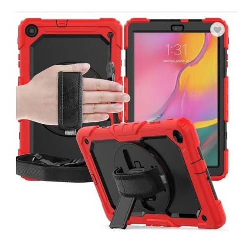 Imagen 4 de 6 de Estuches Para Tablet A7 Lite A Prueba De Golpes Y Caidas