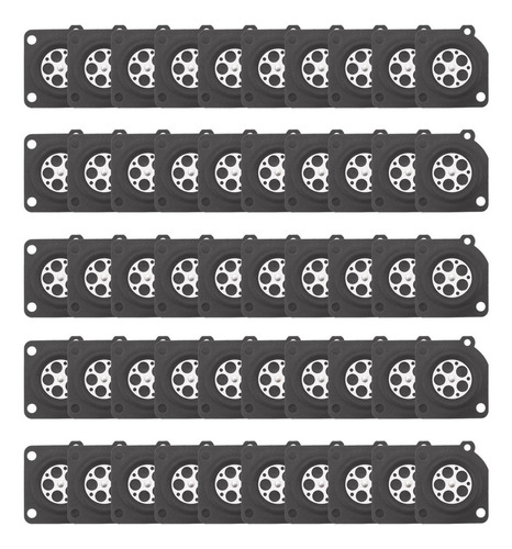 50 Piezas De Diafragma De Carburador A015006 Para Zama C1-m2