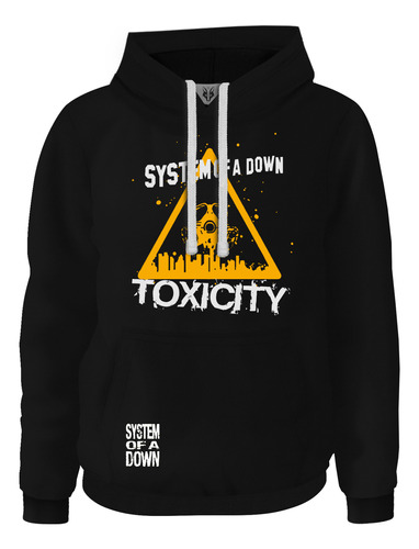 Hoodie Buzo Saco Rock System Of A Down Toxicity