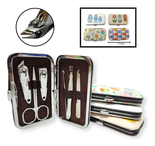 Set Manicura Con Estuche Organizador Regaleria Pacho's