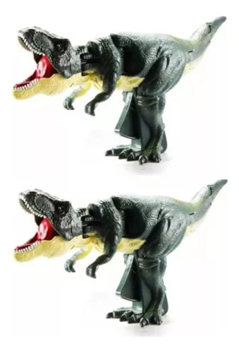 Ds 2 Piezas Juguetes Dinosaurio Zazaza, Trigger T Rex