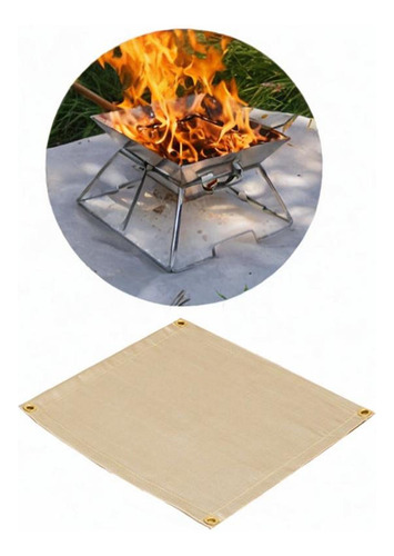 Alfombra De Retardante De Fuego Resistente Al 100cmx100cm